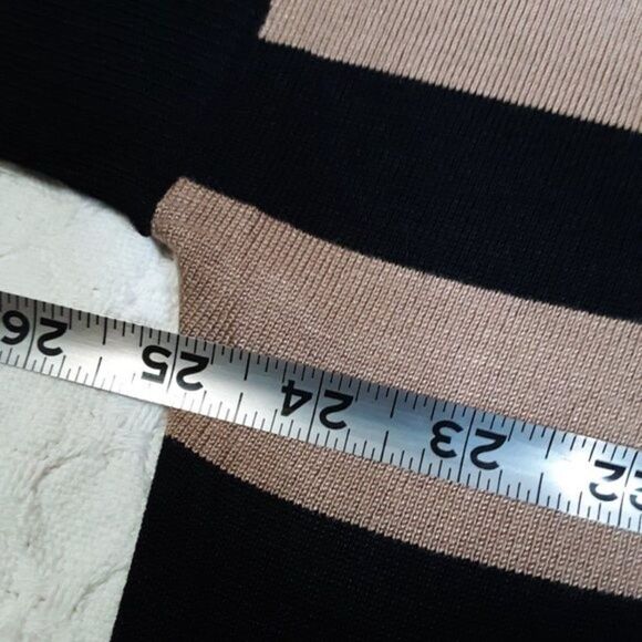 Notation Women's Black Tan Tunic Blouse size 2X - Picture 10 of 12